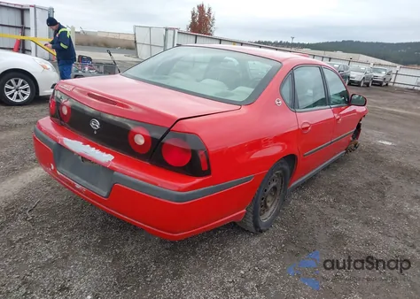 2004 Chevrolet Impala z USA, uszkodzony, nr VIN 2G1WF52E549382092